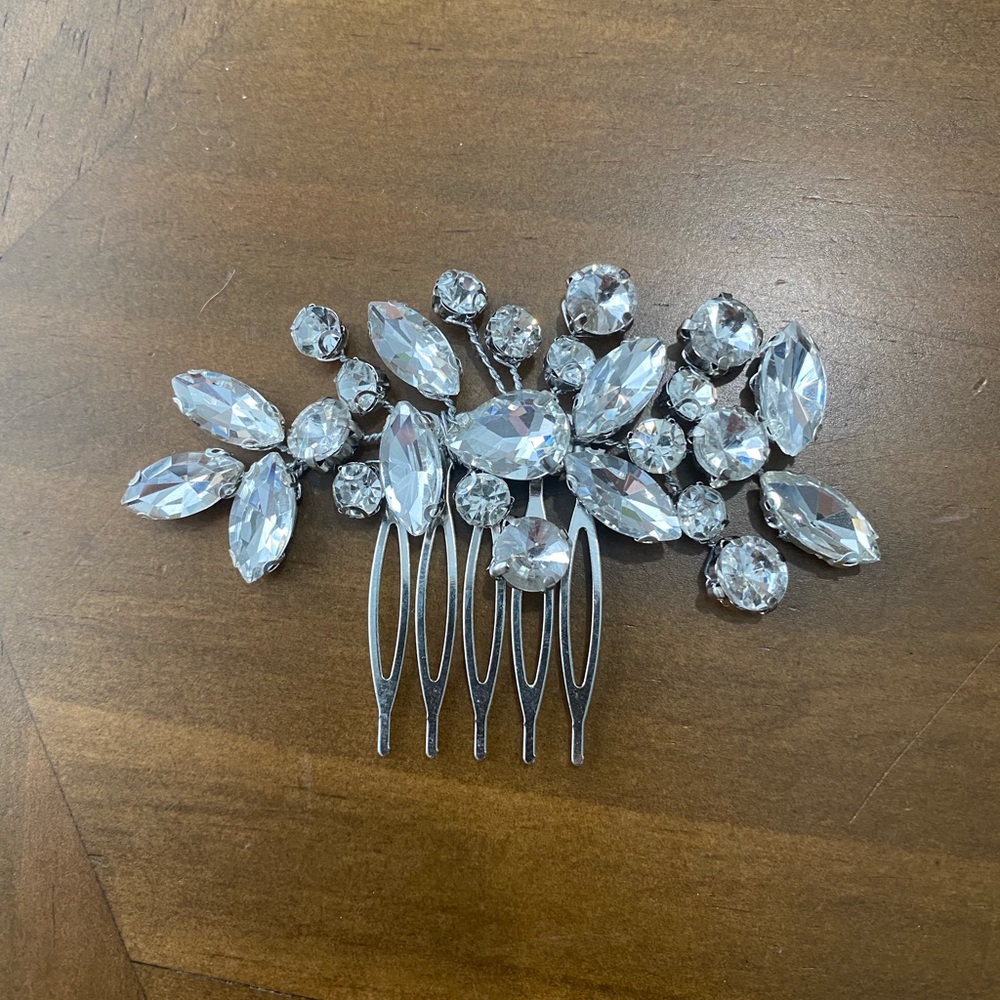 Crystal Bridal Formal Hairpiece